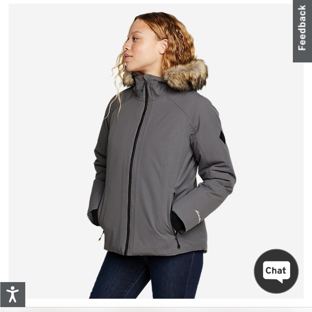 Eddie Bauer Olympia down jacket